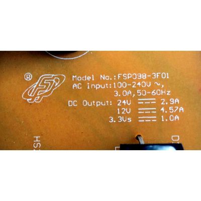 FUENTE DE PODER PARA TV VIZIO / NUMERO DE PARTE 5604099G21 / 56.04099.G21 / FSP098-3F01 / 3BS0318911GP / MODELOS E320AR / E322AR LWJAMMCN - Imagen 4